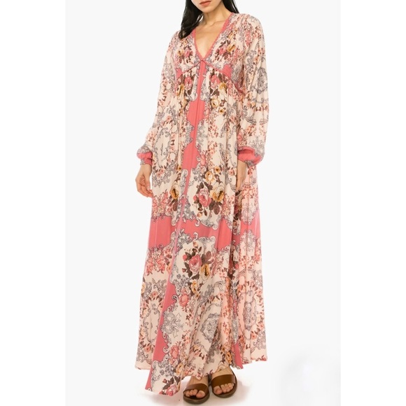 A Collective Story long sleeve floral dress - Picture 4 of 6